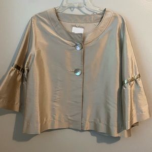 Ready for spring silk top!